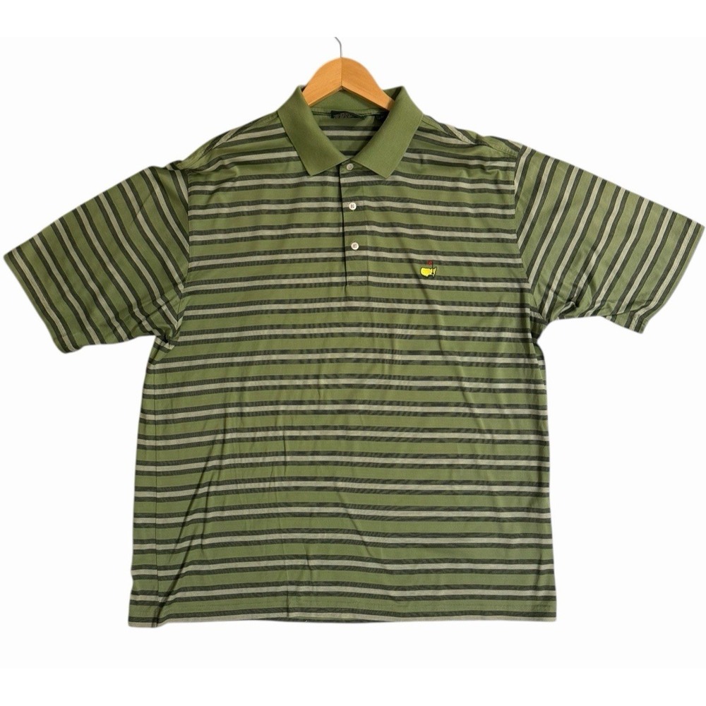 The Masters Polo Shirt Mens XL  Pima Cotton Golf Embroidered‎ Logo Amen Corner